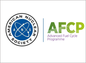 American Nuclear Society and AFCP logos