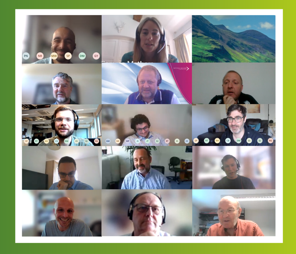 Collage of speakers from AFCP's virtual Sustainability Workshop