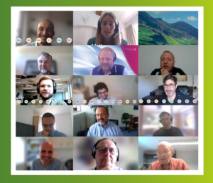 Collage of speakers from AFCP's virtual Sustainability Workshop